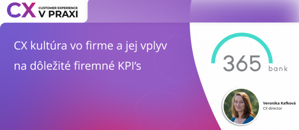 Měřitelné přínosy CX programů aneb Market Vision na konferenci 365.bank