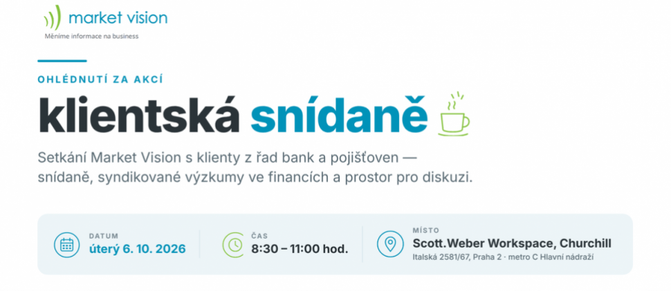 Klientská snídaně