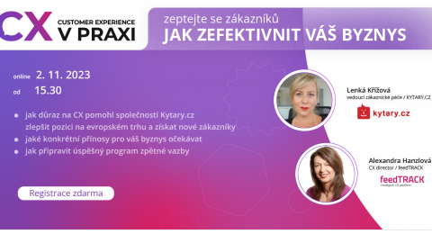 WEBINÁŘ: Zeptejte se zákazníků, JAK ZEFEKTIVNIT VÁŠ BYZNYS